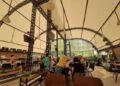 atap membrane untuk food court